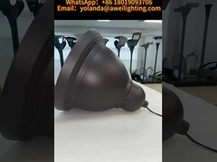 Lámpara de aluminio fundido a presión redonda luz solar de calle con controlador personalizado MPPT utilizado en calles urbanas