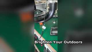 Luz de jardín impermeable IP66 5 años de garantía 4000K utilizada en parques.