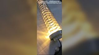 Luz giratoria transparente única con tubo T8: distribución perfecta de la luz.