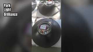 Luz LED colgante para jardín Aluminio fundido a presión 5 años de garantía utilizada en parques.