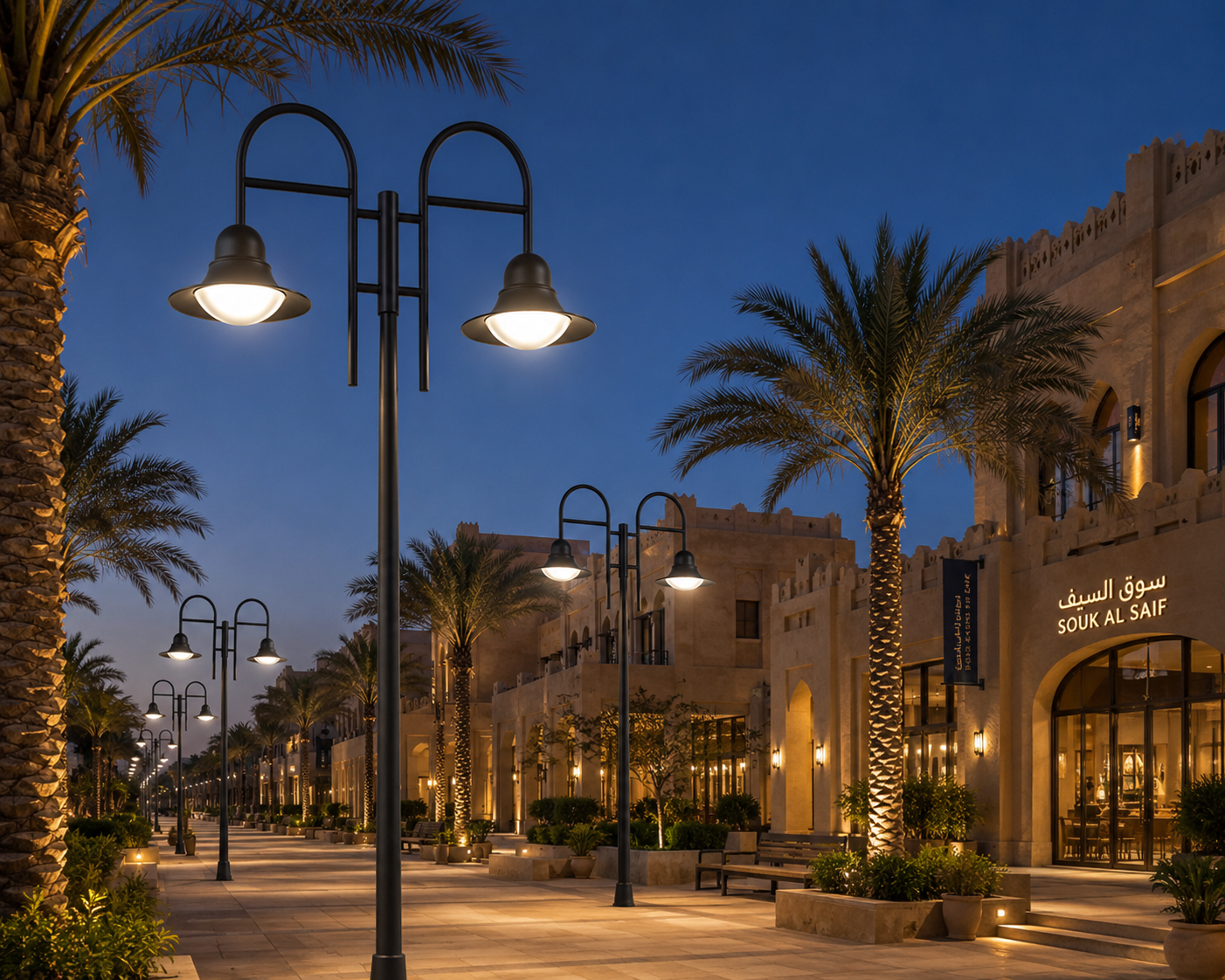 Últimos blogs de la empresa sobre ¿Cómo pueden las luces LED ofrecer una iluminación municipal confiable en el clima severo de Arabia Saudita?