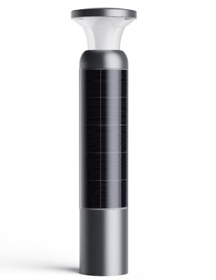 comprar 3.2V 24AH Aluminum Solar Bollard With PC Lens And Glass Cover Waterproof IP66 Used In Parks. online manufacture
