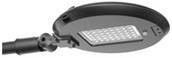 Luz LED para jardín tipo Luna-estrella con brazo único 10KV/20KV SPD para patio y caminos urbanos