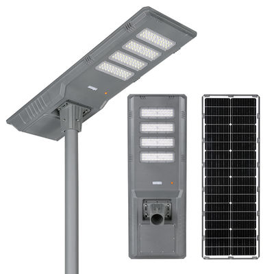 60W 90W 120W LED solar integrado luz de la calle de fundición por inyección de aluminio IP66 IK08 sensor de movimiento para lugares públicos y calles