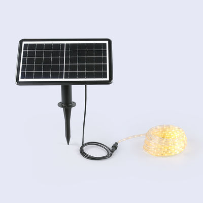5V / 11W solar LED Waterproof Light Strips se suministran directamente para el patio, BBQ Camping Light Strips Iluminación ambiental