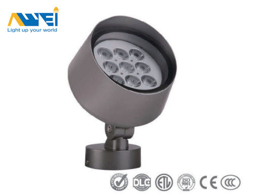 El grado al aire libre blanco caliente de las luces de inundación del LED IP66 a presión los materiales del aluminio de la fundición