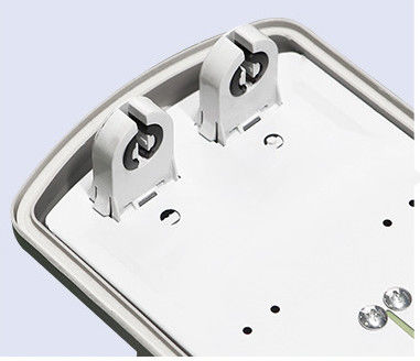 La prenda impermeable del tubo de 4 pies llevó ángulo de haz de la lámpara 120° de la prueba del tiempo de las lámparas