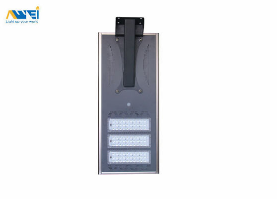 Integrated Solar Powered Led Street Lights 30W 110 Lumen / W AW-SOST005 Remote Control