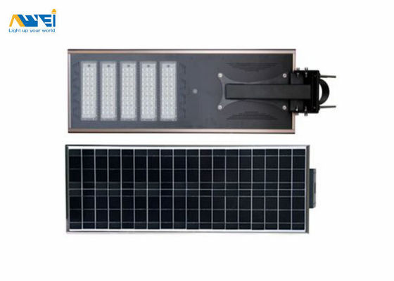 100W lámparas integradas de luz solar de la calle Iluminación exterior 160lm/w 5 años de garantía impermeable IP67 para carretera y carretera