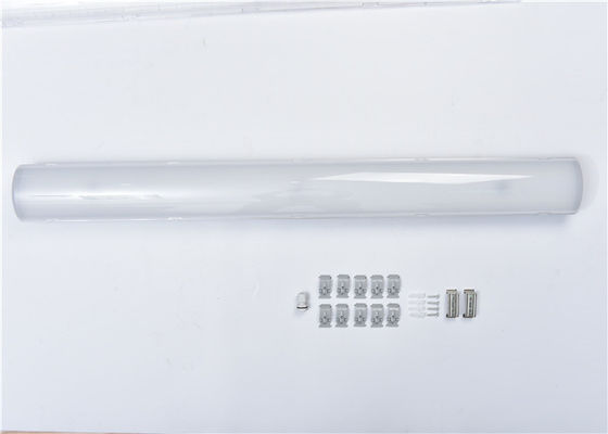 La cubierta llevada del ópalo plástica 50W de la luz de poste impermeabiliza las lámparas llevadas