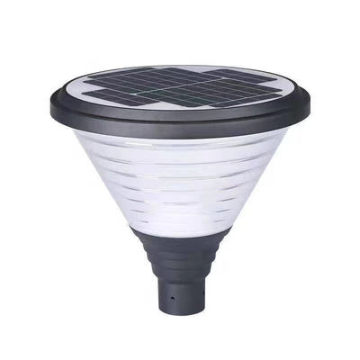 Nuevo diseño de lámpara de LED exterior IP65 Lifepo4 Batería Iluminación solar de jardín