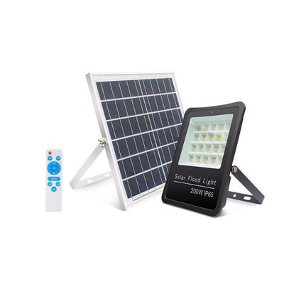 IP65 de energía solar 2-3 Días lluviosos 200W Control de luz Iluminación solar LED para iluminación de fábrica